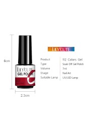 LILYCUTE 10pcs Gel Nail Polish Set With UV Lamp Nude Gel Semi Permanent Hybrid Varnish Base Top Coat Soak Off UV LED Nail Art