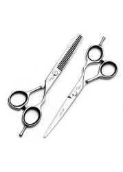 4.5 & 5.0 & 5.5 & 6.0 & 6.5 inch cutting thinning set hair scissors high quality professional hairdressing scissors salons hairdressing shears