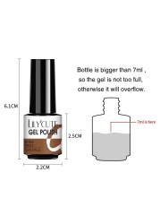 LILYCUTE 10/20/8/2pcs Gel Nail Polish Set Semi Permanent Glitter Hybrid Varnish Base Top Coat Soak Off UV LED Nails Gel