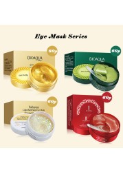 60ps Gold Collagen Eye Mask Moisturizing Anti Wrinkle Dark Circles Remove Eyes Care Gel Beauty Masks Anti Aging Eye Patches