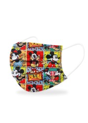 10/50pcs Disney Adult Child Disposable Mouth Mask Mickey/Minnie Fashion Adult Cute Kawaii Cartoon Mickey Anime Face Mask