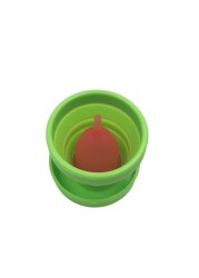 Collapsible Menstrual Cup Sterilizer Specialized Sterilizing Cup Silicone Feminine Hygiene Sterilization Tool