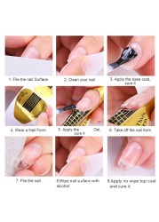 MSHARE Light Brown Nail Builder Liquid Gel In Bottle Nail Extension Quick Build Clear Led UV Gel 10ml