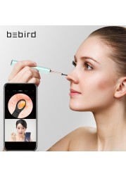 Bebird T15 R1 البصرية الأذن الأنظف الرعاية الصحية Minifit 2in1 حب الشباب الشمع أداة إزالة الصواميل HD1080P منظار الأذن IP67 مقاوم للماء المنظار