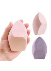 Large Makeup Sponge Foundation Powder Smooth Cosmetic Puff Cut Shape Concealer BB Cream Liquid Face Cosmetic Make Up Blender Tool