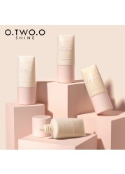 O.TWO.O Full Coverage Face Liquid Foundation Concealer Lightweight Easy to Wear Foundation Makeup Women Cosmetics