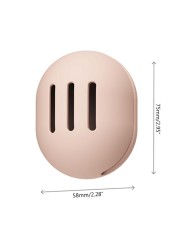 Makeup Sponge Holder Eco-friendly Silicone Double Side Hollow Beauty Make Up Blender Travel Gift for Woman Girls