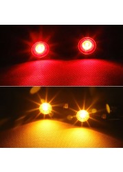 Mini motorcycle LED turn signal light chrome moto blinker light blinker clignut ant moto led for Kawasaki for Suzuki 12V