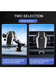 Gravity Suction Cup Adjustable Universal Car Phone Holder Stand Holder in Car GPS Mount for iPhone 12 Pro Max Xiaomi