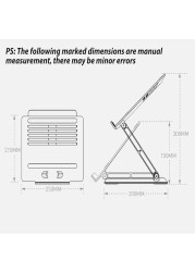 Laptop Stand Adjustable Non-slip Hollow out Desktop Laptop Holder Aluminum Load 10kg Cooling Bracket For Laptop Macbook Tablet