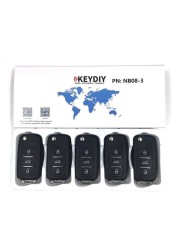 5pcs Multifunctional Universal Remote Key for KD900+URG200 KD-X2 NB-Series KEYDIY NB11 NB08 NB10 NB18 NB25 NB27 NB28 NB29 KD