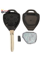 Kutery 44010 Remote Smart Car Key Fob Replacement Toyota Alphard 2005 2006 2007 2008 2009 314.3Mhz 4D67Chip 3/4 Buttons