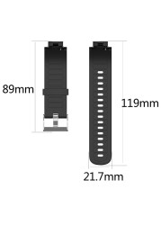 Silicone Band For Amazfit Verge/verge Lite Sport Silicone Band Replacement Band For Huami Verge/verge Lite Quick Release Buckle