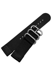 High quality 6 colors NATO watchband 18mm 20mm 22mm 24mm nylon waterproof watch band strap sport stainless steel bracelet buckle