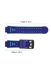 Free Shipping Kids Smart Watches Accessories Watch Band Replacement Silicone Wristwatches for Z5/Z5q/Y03/Z1/Z2S/Z2/Z3 15mm