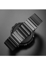 Stainless Steel Watch Band For Amazfit T-Rex Pro Huami Tyrannosaurus Rex Watch Outdoor Silicone Smart Sport Band