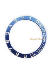 38mm/42mm Watch Bezel Yacht-Master II Sub Blue Ceramic Watch Bezel Replacement Part Accessories