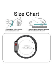 Metal Watch Bracelet for iwatch 4 5 6 SE 7 Band 44mm 40mm 41mm 45mm Replacement Diamond Strap for Apple Watch Series 3 38mm 42mm