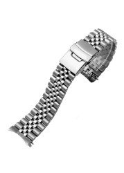 Watch Band For SEIKO 5 SRPD63K1 SKX007 009 175 173 Stainless Steel Watch Chain Watch Accessories Watch Band Watch Chain