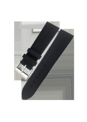 22mm Top Quality Nylon Watch Band Watchband Black Gray For Breitling Strap For Bentley World Avenger/Bentley Strap