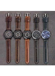 BEAFIRY Fashion Oil Wax Genuine Leather Watch Band 19mm 20mm 21mm 22mm 23mm 24mm Watch Straps Watchbands Strap Brown Blue Black