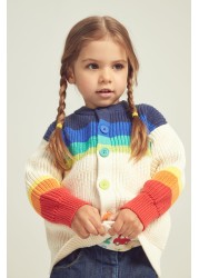 Little Bird Rainbow Knitted Cardigan