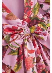 Floral Print Taffeta Dress (3mths-8yrs)