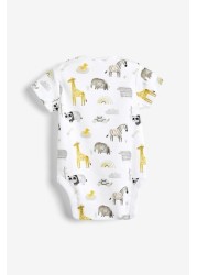 5 Pack Short Sleeve Bodysuits (0mths-3yrs)