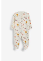 Baby 5 Pack Sleepsuits (0mths-2yrs)