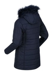 Regatta Fabrizia Insulated Longline Blue Jacket