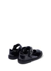 Kickers Adlar Heart Mary-Jane Patent Leather Shoes