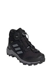 adidas Black Terrex Mid Gore Tex Hiking Youth and Junior Trainers