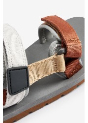 Strap Touch Fasten Trekker Sandals