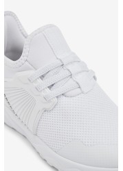 Elastic Lace Trainers