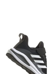 adidas Black FortaRun Youth + Junior Trainers