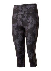 Dare 2b Laura Whitmore Edit Influential Black 3/4 Recycled Running Leggings