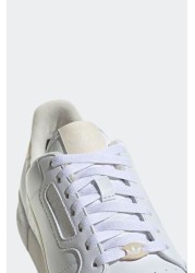 adidas Womens White Continental 80 Vegan Trainers