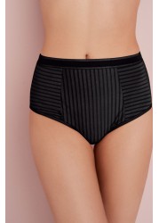 Stripe High Waist Knickers 2 Pack High Rise