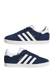 حذاء رياضي كحلي / أبيض Gazelle من adidas Originals