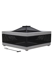 Square Fire Pit (71 x 71 cm)