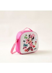 Disney Minnie Mouse Print 3-Piece Trolley Backpack Set