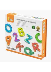 VIGA Magnetic Letters & Numbers - 77-Pieces