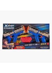 ZURU X-SHOT CHAOS Golden Meteor Dart Ball Blaster with 24 Dart Balls