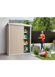 Stratco HM2 Handi-Mate Galvanized Shed W/Sliding Door (190 x 186 x 155 cm)