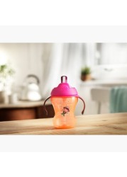 Tommee Tippee Printed Easy Drink Straw Cup with Handle