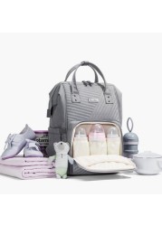 Sunveno Textured Diaper Backpack