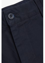 Pleated Stretch Chino Trousers