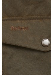 جاكيت شمع Ogston أخضر زيتوني من Barbour