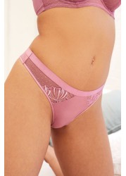 Embroidery Knickers 2 Pack