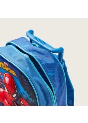 First Kid Spider-Man 3D Print 3-Piece 12-inch Trolley Backpack Set